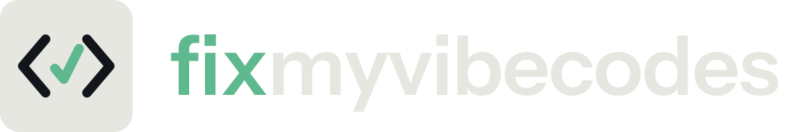 FixMyVibeCodes